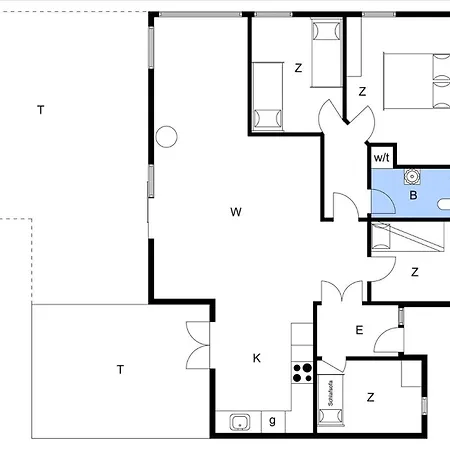 Bl1417-blokhus-frederiksensvej-16 Prázdninový dům